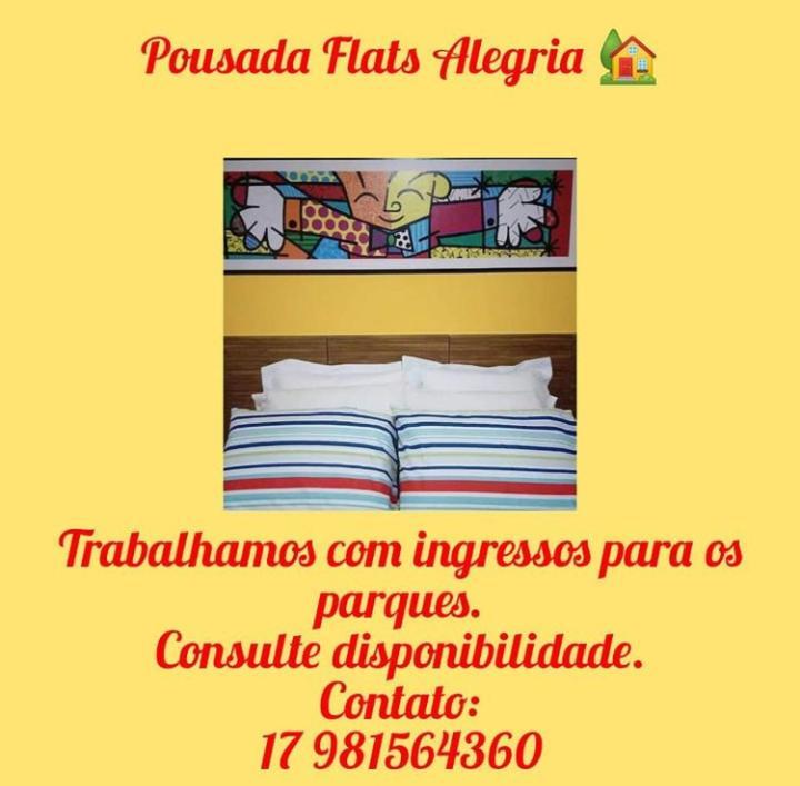 Olímpia Pousada Flats Alegria Piscina Climatizada מראה חיצוני תמונה